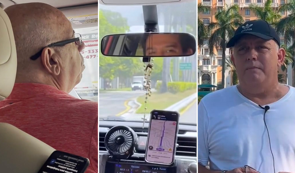 A few of Miami's rideshare drivers