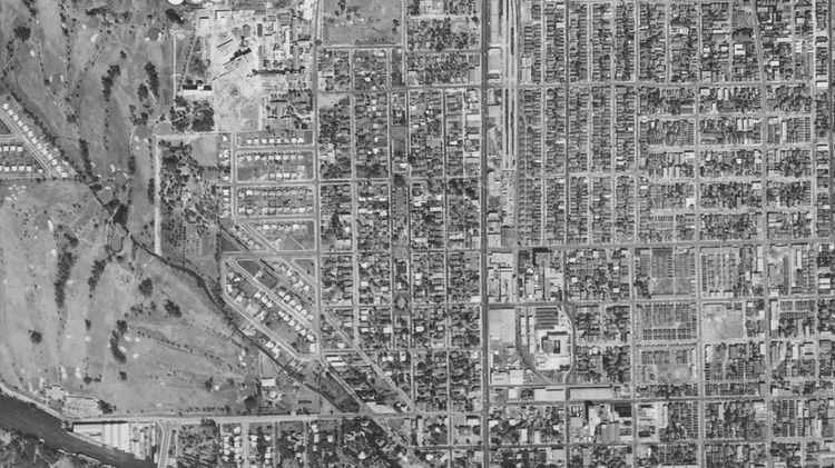 Miami in 1952, before redlining